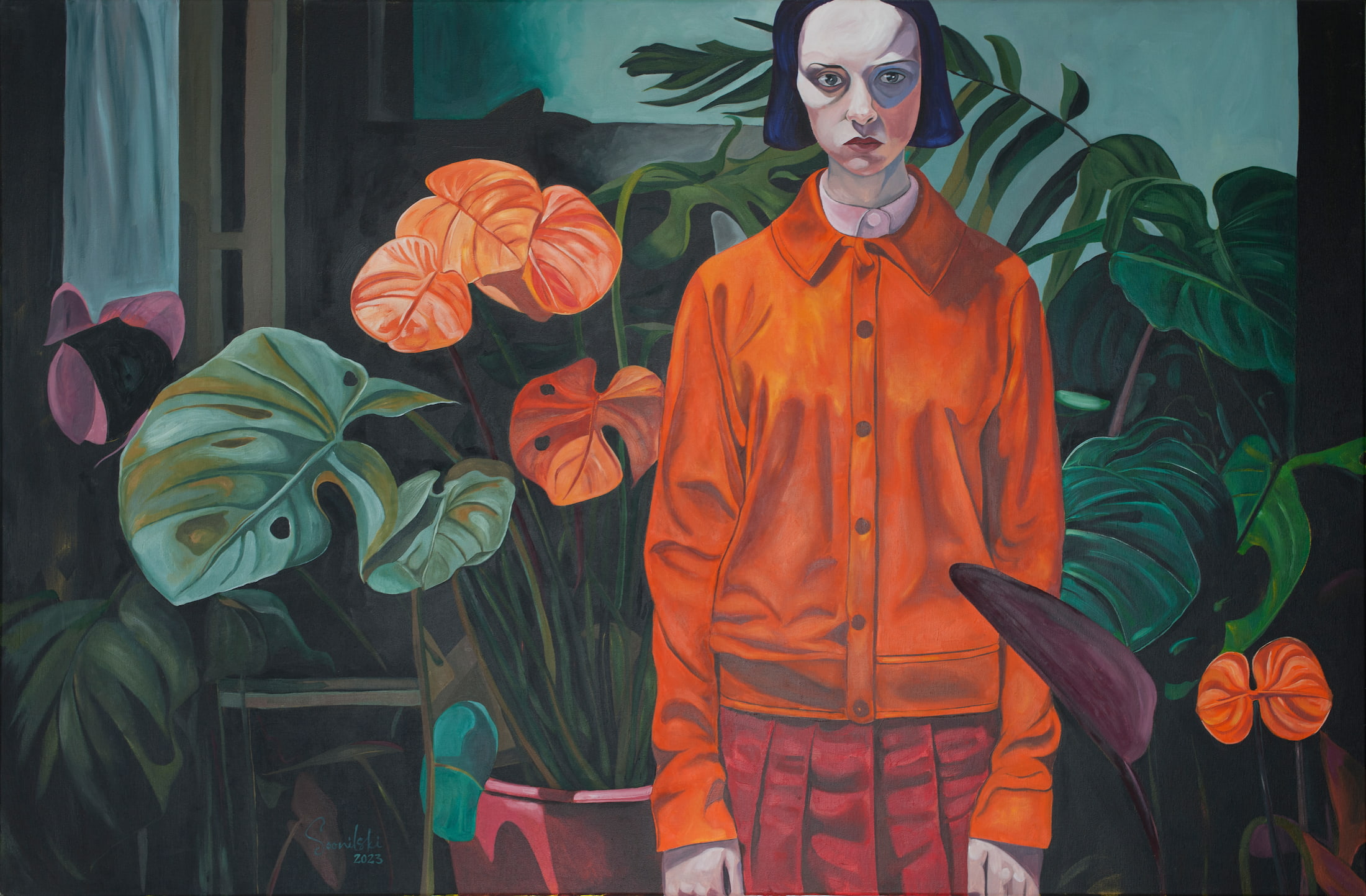 Girl in the Garden II